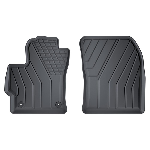 Tappetini Auto in TPE compatibili con Toyota Corolla XII Berlina, Touring Sports (2019-....) - tappeti auto neri