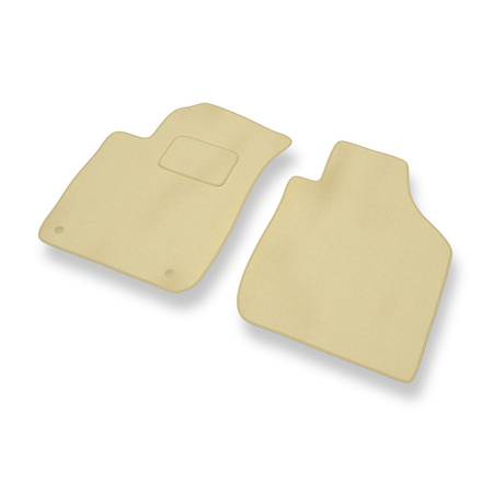 Premium tappetini auto in velluto compatibili con Kia Rio I (2000-2005) - tappeti auto beige