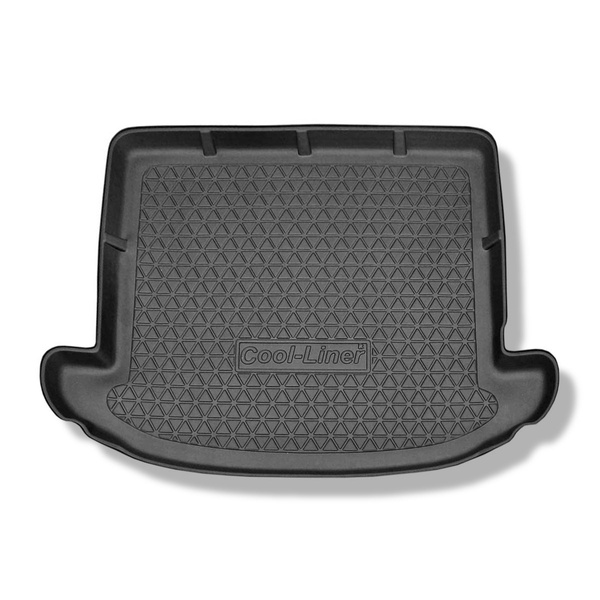Vasca baule compatibile con Kia Sorento II SUV (2009-01.2015) - 7 posti; sedili 3a fila abbassati - tappetino per bagagliaio - tappeto bagagliaio per auto