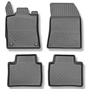 Alfombrillas de TPE adecuadas para Peugeot 408 SUV (10.2022-....) - también para Plug-in Hybrid - alfombras para coche