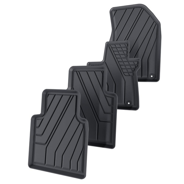 Tappetini Auto in TPE compatibili con MG HS SUV (2024-....) - tappeti auto neri