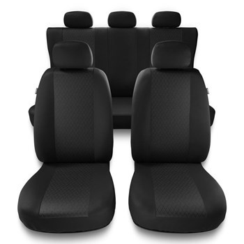 Coprisedili compatibili con Alfa Romeo 156 I, II (1997-2007) - fodere sedili universali - set coprisedili auto - PF-G