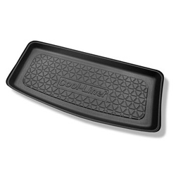 Vasca baule compatibile con Kia Picanto III JA Hatchback (04.2017-....) - vano superiore; modelli con piano di carico regolabile - tappetino per bagagliaio - tappeto bagagliaio per auto