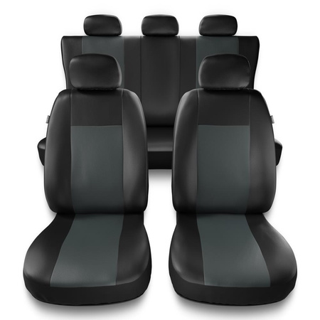 Coprisedili compatibili con Land Rover Freelander I, II (1998-2014) - fodere sedili universali - set coprisedili auto - CM-G