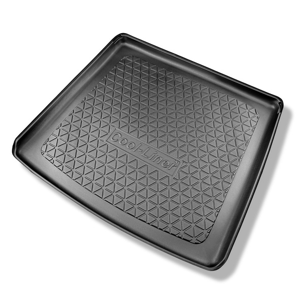 Vasca baule compatibile con Volkswagen ID.4 SUV (12.2020-....) - portabagagli superiore; piano di carico regolabile nella posizione più alta - tappetino per bagagliaio - tappeto bagagliaio per auto