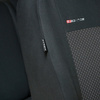 Coprisedili su misura compatibili con Mazda 3 III Hatchback, Berlina (2013-2018) - fodere sedili - set coprisedili auto - E3
