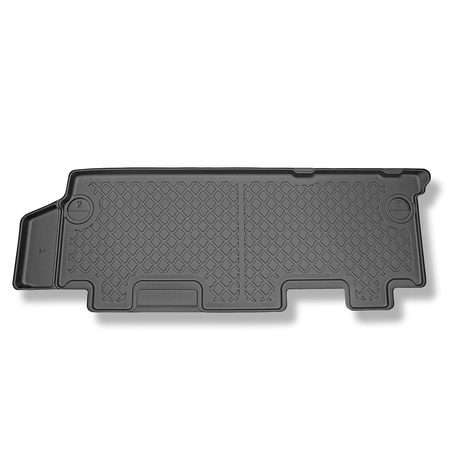 Tappetini Auto in TPE compatibili con Volkswagen Caravelle T5, T6, T6.1 Van (2003-....) - seconda fila - tappeti auto neri