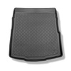 Vasca baule compatibile con Volkswagen Passat B8 Berlina (12.2014-12.2021) - vano superiore; con ruota di scorta piena - tappetino per bagagliaio - tappeto bagagliaio per auto