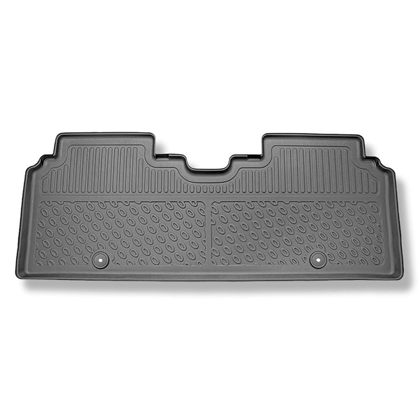 Completo di tappetini e tappetino per bagagliaio TPE per: Kia EV6 10.2021-.... (Crossover) - bagagliaio superiore; per pavimento doppio del bagagliaio nella posizione superiore