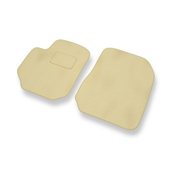 Premium tappetini auto in velluto compatibili con Fiat Croma II (2005-2011) - tappeti auto beige