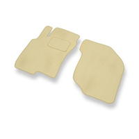 Premium tappetini auto in velluto compatibili con Nissan X-trail I (2001-2007) - tappeti auto beige