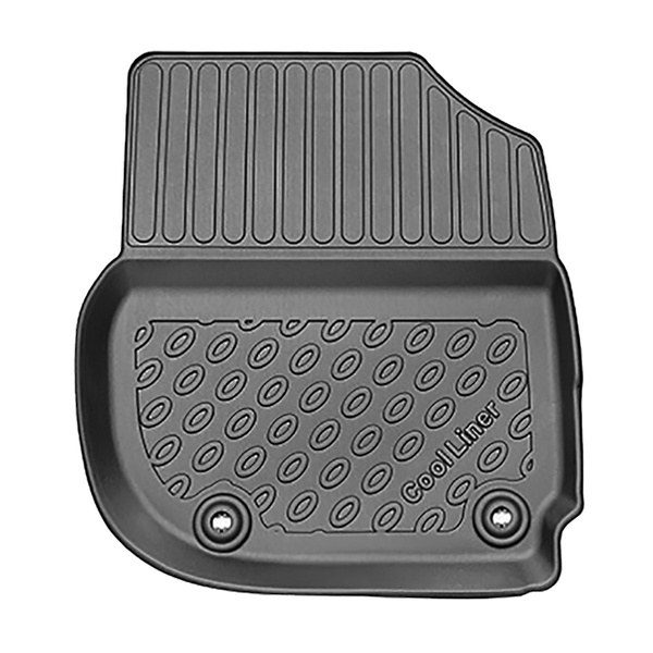 Tappetini Auto in TPE compatibili con Honda Jazz V Crosstar Hatchback (06.2020-....) - tappeti auto neri