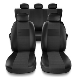 Coprisedili compatibili con Audi A8 D2, D3, D4, D5 (1994-2019) - fodere sedili universali - set coprisedili auto - EXL-4