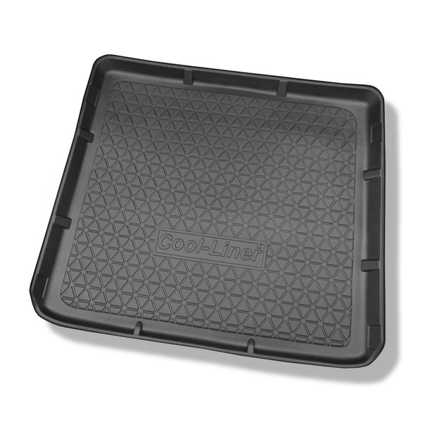 Completo di tappetini e tappetino per bagagliaio TPE PREMIUM per: Opel Zafira C 01.2012-07.2019 (Monovolume) - 5/7 posti; 3a fila abbassata