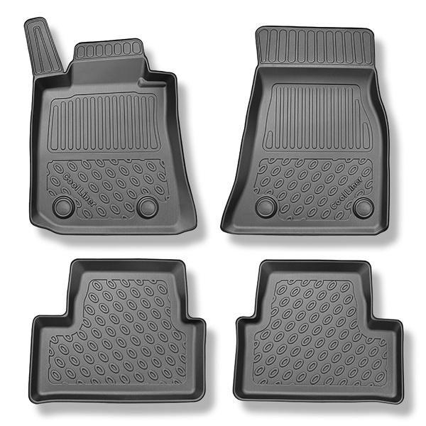 Tappetini Auto in TPE compatibili con BMW i4 G26 Gran Coupé (11.2021-....) - tappeti auto neri