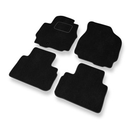 Premium tappetini auto in velluto compatibili con Ford Maverick III (2003-2007) - tappeti auto nero