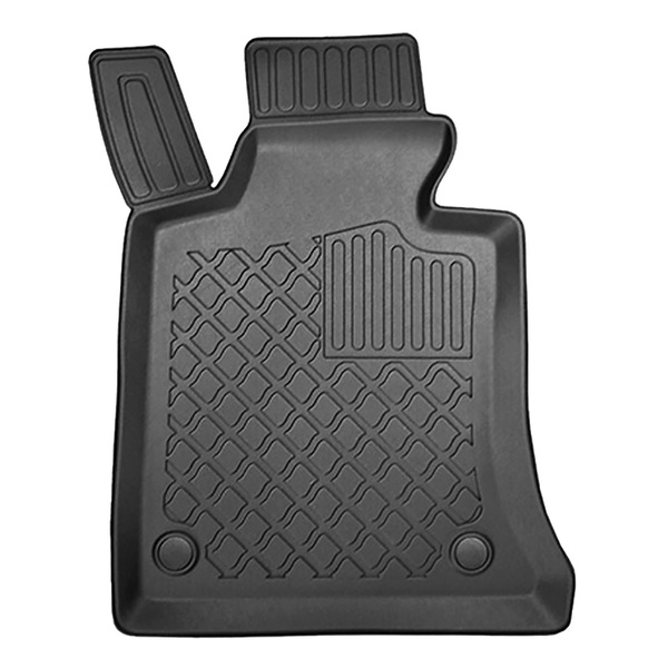 Tappetini Auto in TPE compatibili con Mercedes-Benz GLK X204 SUV (06.2008-08.2015) - tappeti auto neri
