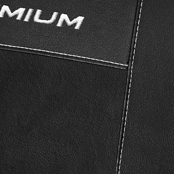 Coprisedili su misura compatibili con Citroen Jumper I Van (1994-2006) - fodere sedili - set coprisedili auto - nero