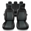 Coprisedili compatibili con Alfa Romeo 146 (1994-2001) - fodere sedili universali - set coprisedili auto - CM-G