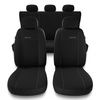 Coprisedili compatibili con Citroen C4 I, II (2004-2017) - fodere sedili universali - set coprisedili auto - PG-1