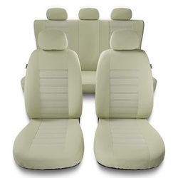 Coprisedili compatibili con Audi A8 D2, D3, D4, D5 (1994-2019) - fodere sedili universali - set coprisedili auto - MD-8