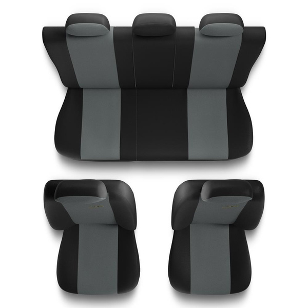 Coprisedili compatibili con Suzuki Jimny (1998-2017) - fodere sedili universali - set coprisedili auto - X.R-G2