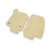 Premium tappetini auto in velluto compatibili con Opel Astra G Caravan, Coupé, Hatchback, Cabriolet, Berlina (1998-2009) - tappeti auto beige