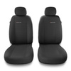 Coprisedili anteriori compatibili con Alfa Romeo MiTo (2008-2018) - fodere sedili universali - set coprisedili auto - 2UNE-4