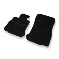 Premium tappetini auto in velluto compatibili con BMW 6 M6 F13 (2012-2018) - tappeti auto nero