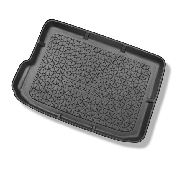 Vasca baule compatibile con Opel Astra J Hatchback (10.2009-10.2015) - vano superiore - tappetino per bagagliaio - tappeto bagagliaio per auto