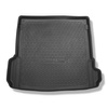 Vasca baule compatibile con Audi Q7 4M SUV (06.2015-....) - 5/7 sedili (3a fila abbassata); inclusi modelli con guide di fissaggio - tappetino per bagagliaio - tappeto bagagliaio per auto