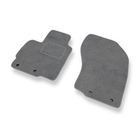 Premium tappetini auto in velluto compatibili con Citroen C-Crosser (2007-2012) - tappeti auto grigio