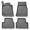 Tappetini Auto in TPE compatibili con BMW i4 G26 Gran Coupé (11.2021-....) - tappeti auto neri