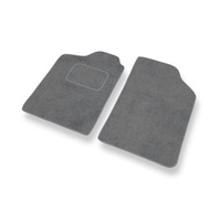 Premium tappetini auto in velluto compatibili con Renault Clio I (1990-1998) - tappeti auto grigio