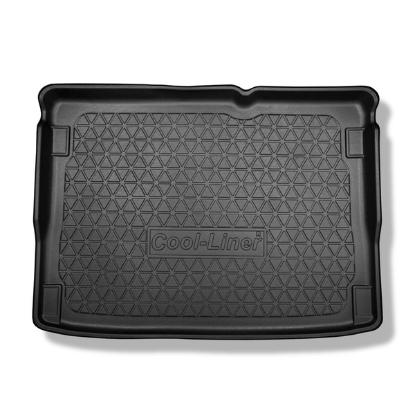 Vasca baule compatibile con Suzuki Vitara SUV (03.2015-2019) - per tutti i livelli di piano di carico regolabile; prima del facelift nel 2019 - tappetino per bagagliaio - tappeto bagagliaio per auto