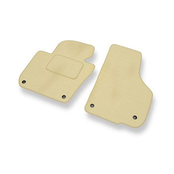 Premium tappetini auto in velluto compatibili con Skoda Superb II (2008-2015) - tappeti auto beige