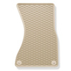 Tappetini auto in gomma compatibili con Audi A6 C7 Avant, Berlina (2011-2018) - tappeti gomma  - beige - 4 pz.
