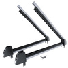 Portasci per barre portatutto - Ski rack M-7703s - argento - per 3 paia di sci o 2 tavole da snowboard