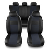 Coprisedili compatibili con Audi A1 I, II (2010-2019) - fodere sedili universali - set coprisedili auto - EXL-6