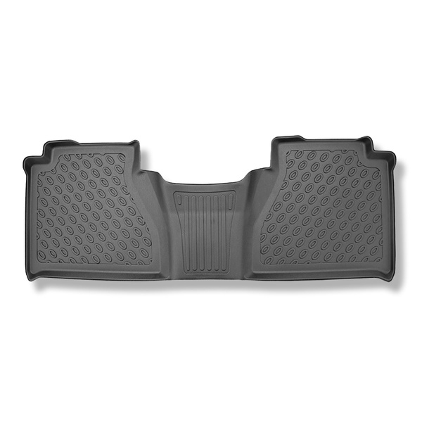 Tappetini Auto in TPE compatibili con Mercedes-Benz Classe X 470 Pick-Up (11.2017-....) - senza estintore da parte del passeggero - tappeti auto neri