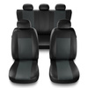 Coprisedili compatibili con Audi Q7 I, II (2005-....) - fodere sedili universali - set coprisedili auto - CM-G