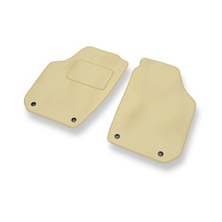 Premium tappetini auto in velluto compatibili con Skoda Roomster I (2006-2015) - tappeti auto beige