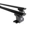 Barre portatutto in alluminio compatibili con Ford Galaxy Monovolume (2006-2009) - profilo a T - portapacchi auto colore nero - portabagagli barre da tetto