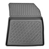 Completo di tappetini e tappetino per bagagliaio TPE per: Citroen C4 Picasso II 07.2013-11.2020 (Monovolume) - 5 posti; bagagliaio superiore (pavimento del bagagliaio piatto); senza terza fila