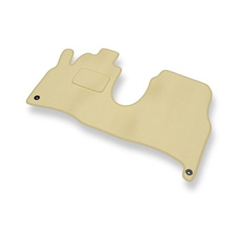 Premium tappetini auto in velluto compatibili con Lancia Phedra (2002-2010) - tappeti auto beige