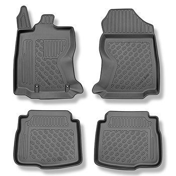 Tappetini Auto in TPE compatibili con Subaru Outback VI (BT) Station Wagon (05.2021-....) - tappeti auto neri
