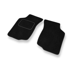 Premium tappetini auto in velluto compatibili con Toyota Hilux VII (2005-2016) - tappeti auto nero