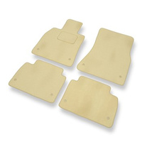 Premium tappetini auto in velluto compatibili con Lexus GS III (2004-2012) - tappeti auto beige