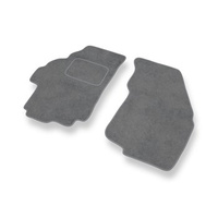 Premium tappetini auto in velluto compatibili con Suzuki Liana (2001-2007) - tappeti auto grigio