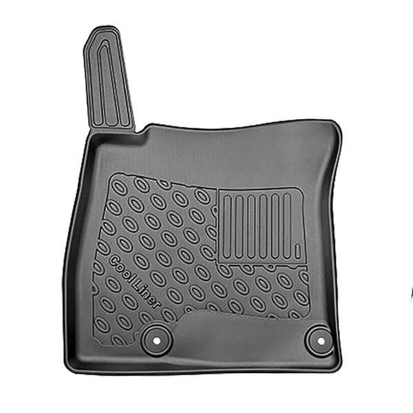 Completo di tappetini e tappetino per bagagliaio TPE per: Kia Niro II (SG2) 06.2022-.... (Crossover) - per versione HEV ibrida; EV (electric); bagagliaio superiore; pavimento mobile nella posizione più alta; non per versione Plug-in ibrida